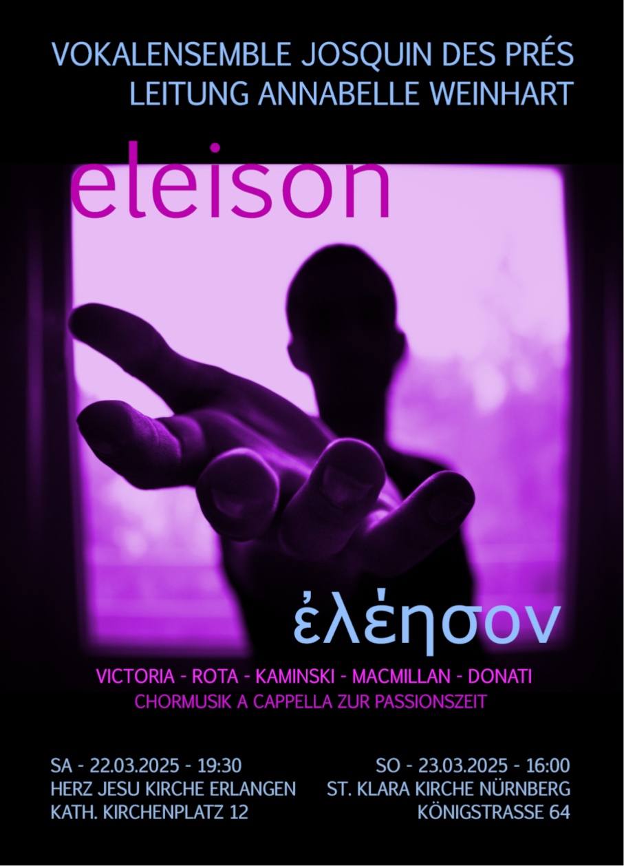 Konzert „Eleison“ – Frühjahr&nbsp;2025