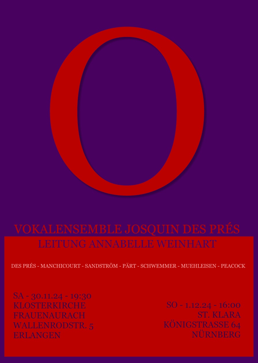 Konzert „O“ – Herbst&nbsp;2024